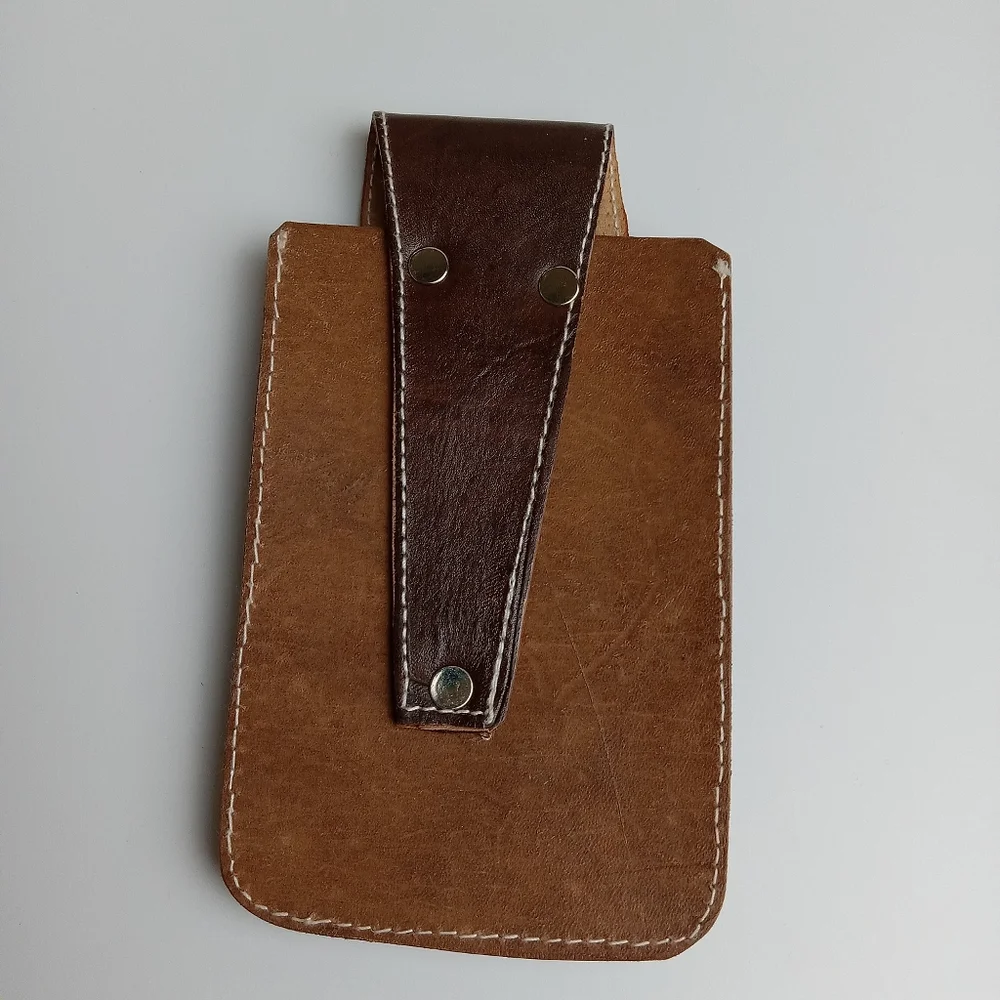 WESTERN LEATHER CELL PHONE CASE, FUNDA VAQUERA DE CUERO‎ COWBOY RODEO PHONE CASE